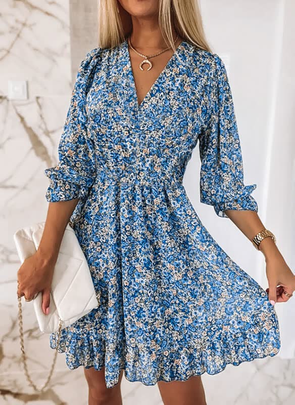 Chantal - Flatterende Zomerjurk