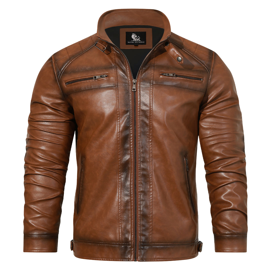 Elliot - Klassieke Vintage Leren Jas