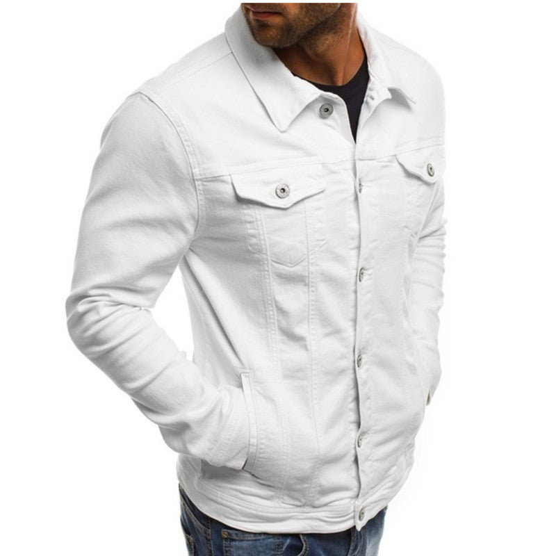 Henry - Stijlvolle Denim Spijker Jas