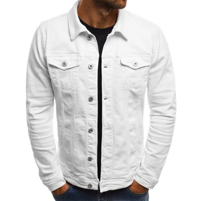 Henry - Stijlvolle Denim Spijker Jas