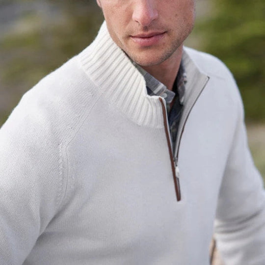 Michael - Elegante Gebreide Rits Trui