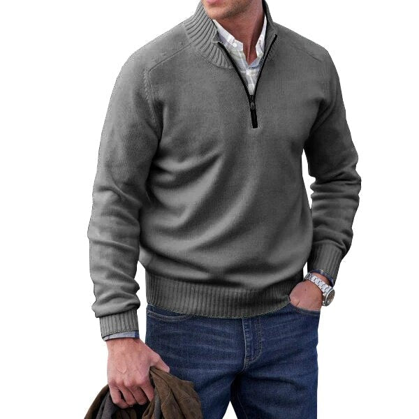 Michael - Elegante Gebreide Rits Trui