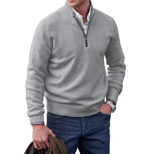 Michael - Elegante Gebreide Rits Trui