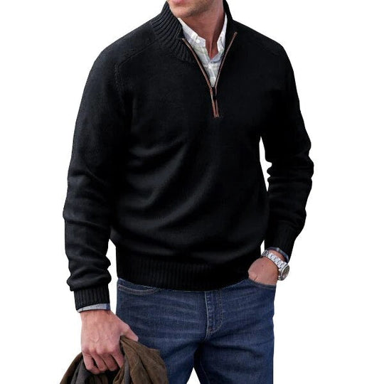 Michael - Elegante Gebreide Rits Trui