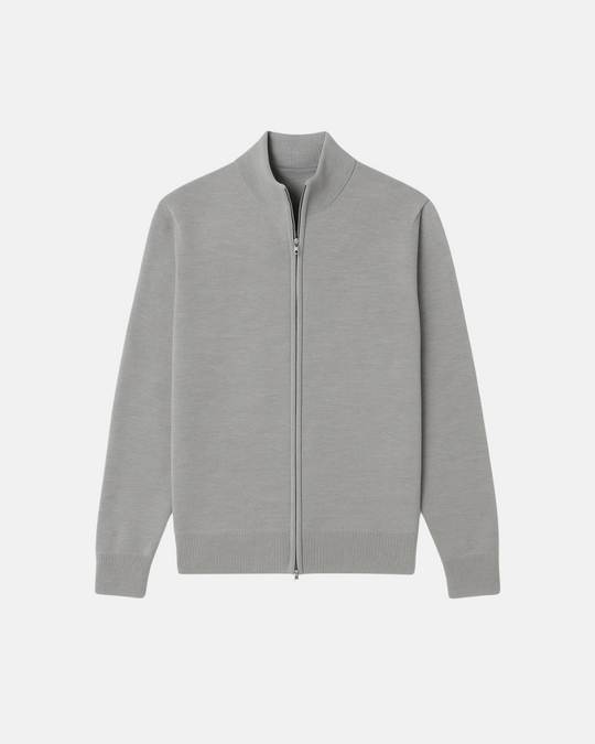 Scott - Verfijnd Gebreid Rits Vest