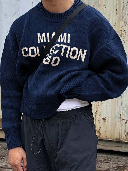 Ethan - Stijlvolle Oversized Gebreide Trui