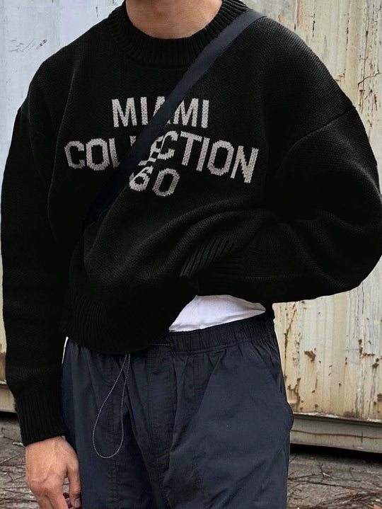 Ethan - Stijlvolle Oversized Gebreide Trui