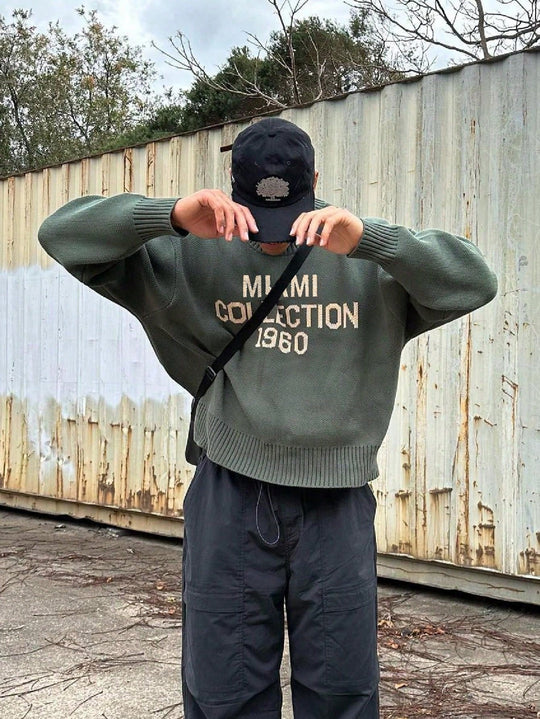 Ethan - Stijlvolle Oversized Gebreide Trui