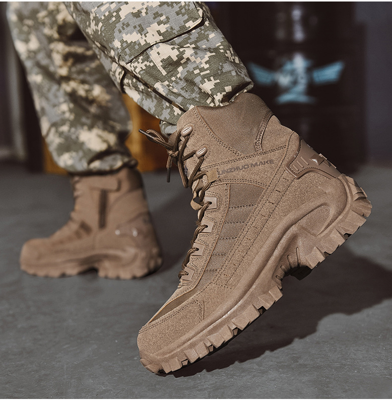 Lars - Laarzen Militair Stevig Waterdicht Heren