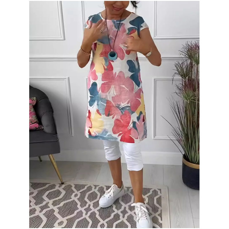 Tuniek Jurk Dames Met Print - Maud