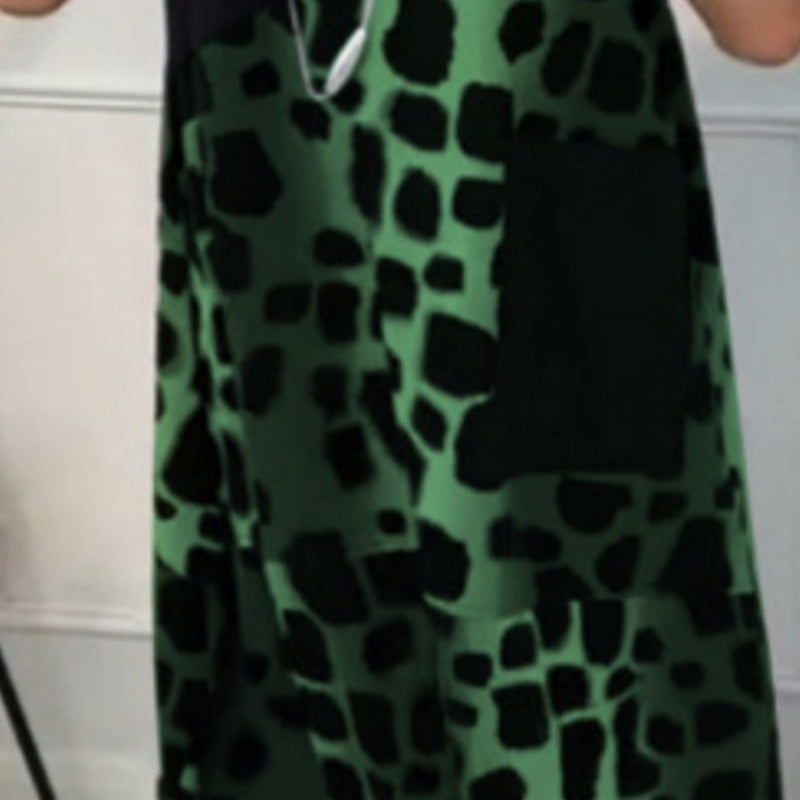Casual Jurk Met Print Dames - Robin