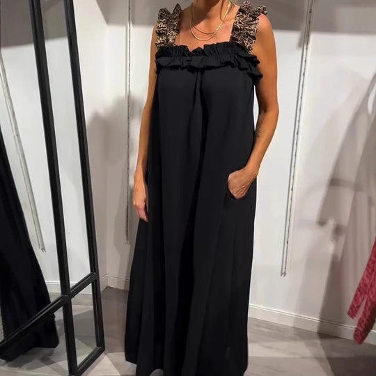 Sabrina - Elegante Mouwloze Maxi Jurk