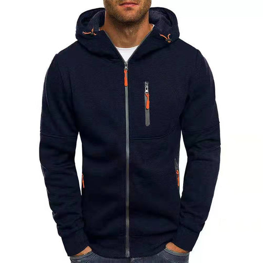 Daniel - Stijlvolle Capuchon Rits Hoodie