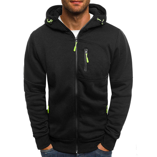 Daniel - Stijlvolle Capuchon Rits Hoodie