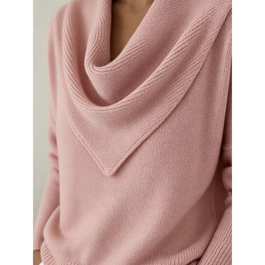 Rebecca - Elegante Oversized Gebreide Coltrui