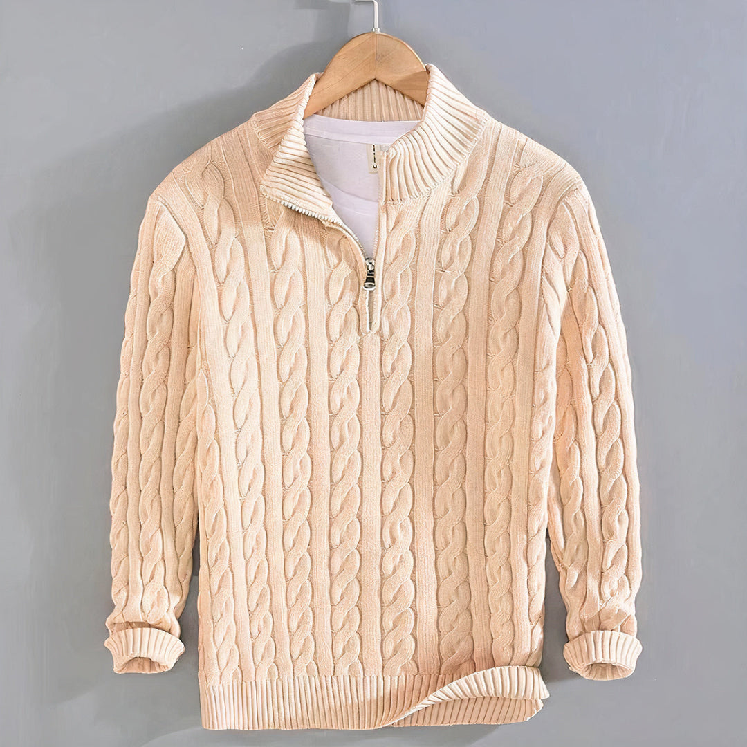 Heren Gebreide Trui Warm Chic Comfortabel Tijdloos