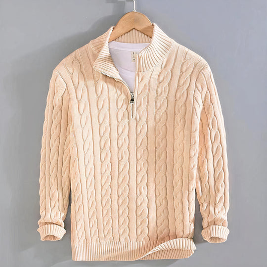 Heren Gebreide Trui Warm Chic Comfortabel Tijdloos
