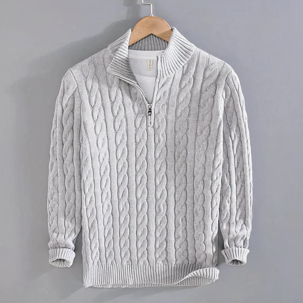 Heren Gebreide Trui Warm Chic Comfortabel Tijdloos