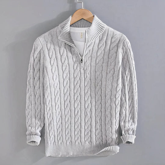 Heren Gebreide Trui Warm Chic Comfortabel Tijdloos