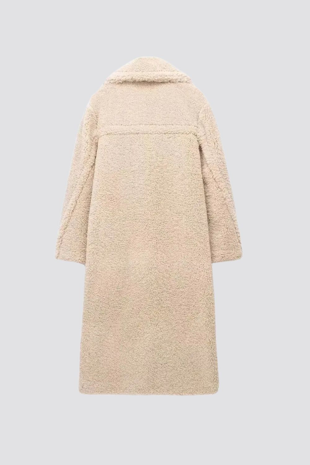 Renate - Warme Teddy Mantel Winterjas
