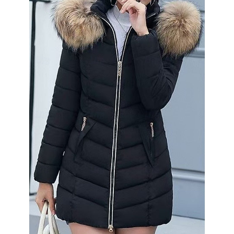 Sophie - Elegante Warme Gewatteerde Jas