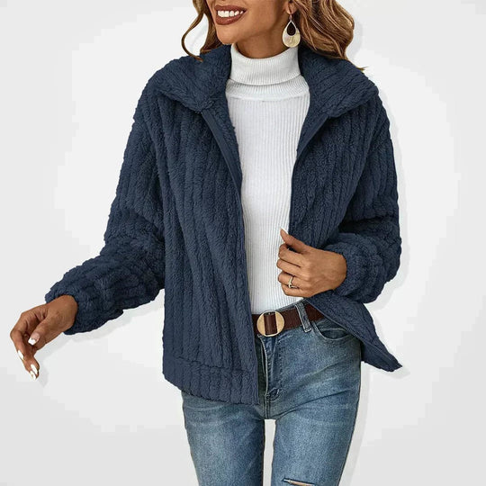 Manon - Elegant Oversized Teddy Vest