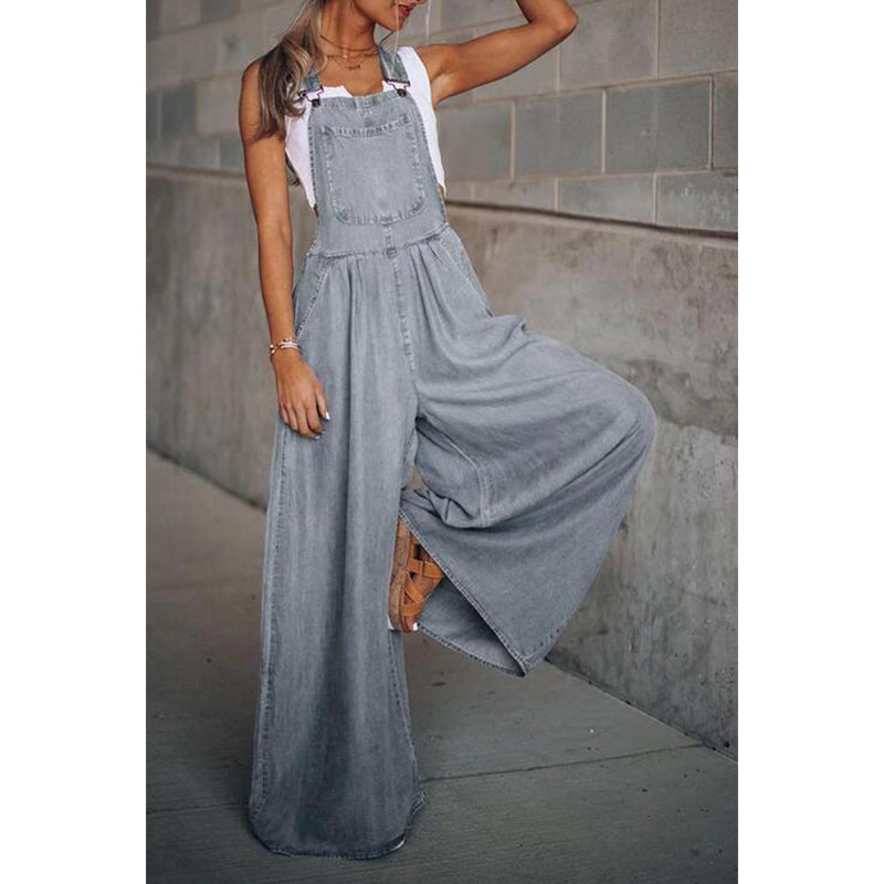 Zanda's™ - Denim Jumpsuit