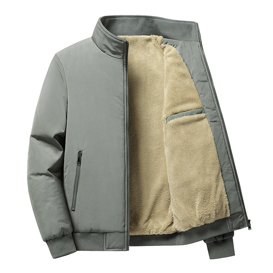 Cozyfrost - Bomberjack heren fleece gevoerd