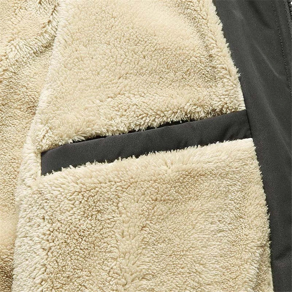 Cozyfrost - Bomberjack heren fleece gevoerd