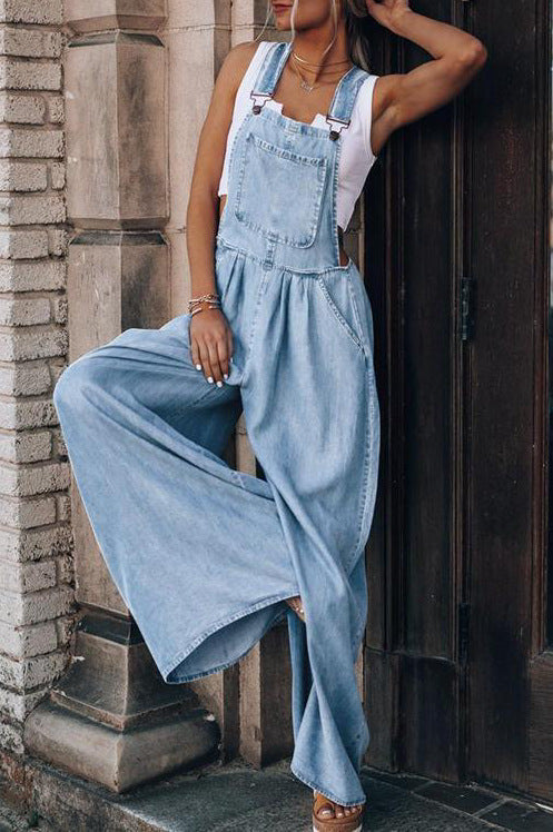 Zanda's™ - Denim Jumpsuit